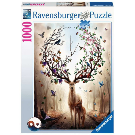 RAVENSBURGER Puzzle Magický jelen 1000 dílků ~ 1