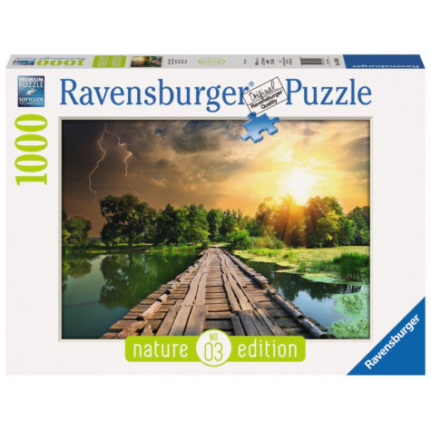 RAVENSBURGER Puzzle Mystické nebe 1000 dílků ~ 1