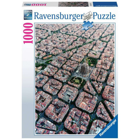 RAVENSBURGER Puzzle Barcelona shora 1000 dílků ~ 1