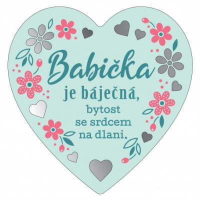 Albi Plaketka srdce - Babička