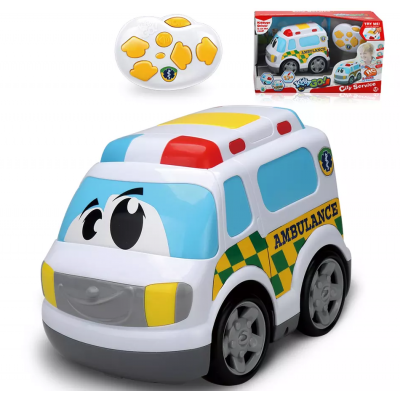 Kiddy Go Sanitka RC na dálkové ovládání s efekty 19 cm