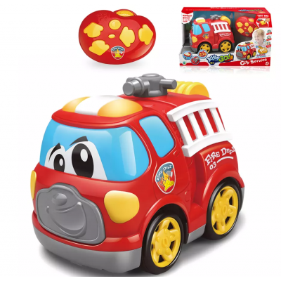 Kiddy Go Auto hasičské RC na dálkové ovládání s efekty 19 cm