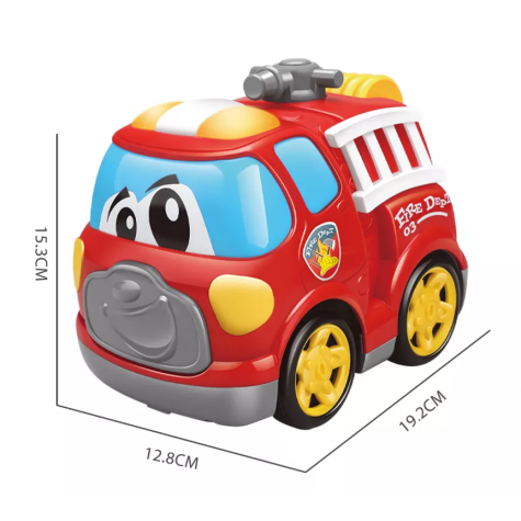 Kiddy Go Auto hasičské RC na dálkové ovládání s efekty 19 cm ~ 4