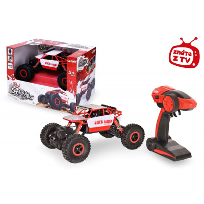 Wiky Auto RC ROCK BUGGY Red Scarab malé 27 cm