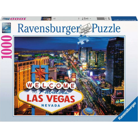 RAVENSBURGER Puzzle Las Vegas 1000 dílků ~ 1