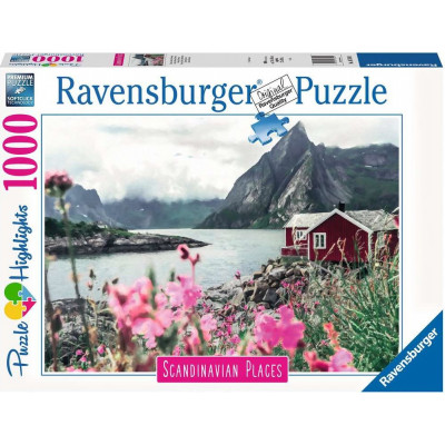 RAVENSBURGER Puzzle Reine, Lofoty 1000 dílků