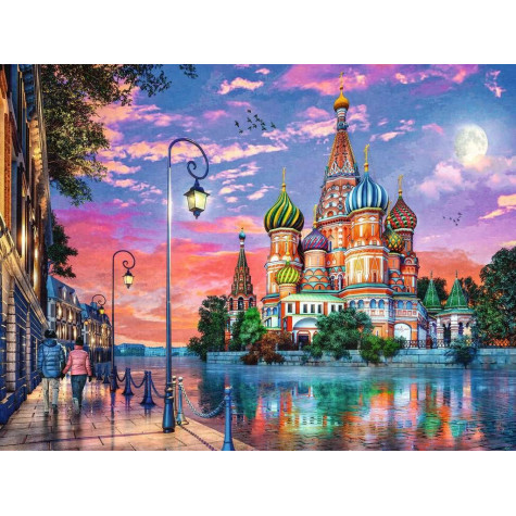 RAVENSBURGER Puzzle Moskva 1500 dílků ~ 2