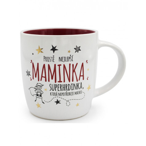 Nekupto Dárkový balíček Snídaňový set - Maminka Superhrdinka ~ 2