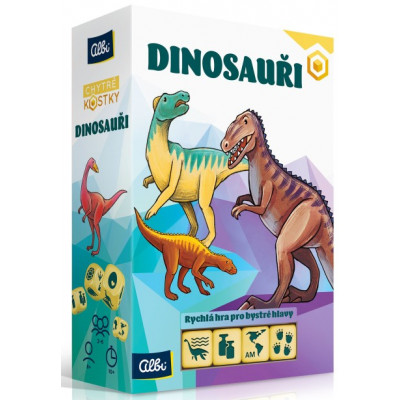 Albi Chytré kostky - Dinosauři