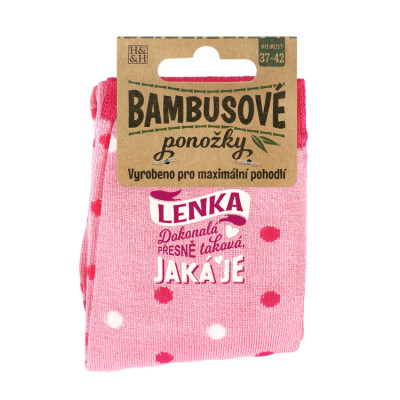 Albi Bambusové ponožky - Lenka