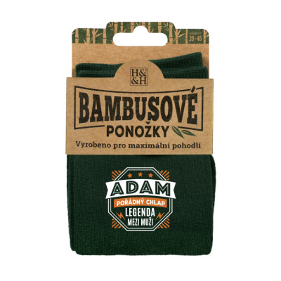 Albi Bambusové ponožky - Adam