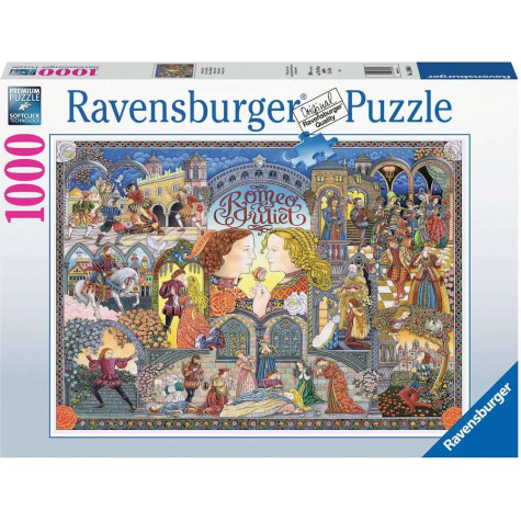 RAVENSBURGER Puzzle Romeo a Julie 1000 dílků ~ 1