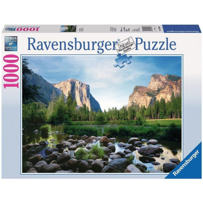 RAVENSBURGER Puzzle Yosemitské údolí 1000 dílků