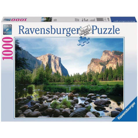 RAVENSBURGER Puzzle Yosemitské údolí 1000 dílků ~ 1