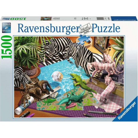 RAVENSBURGER Puzzle Origami zvířata 1500 dílků ~ 1