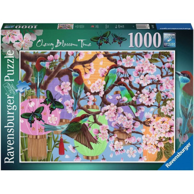 RAVENSBURGER Puzzle Květy třešní 1000 dílků