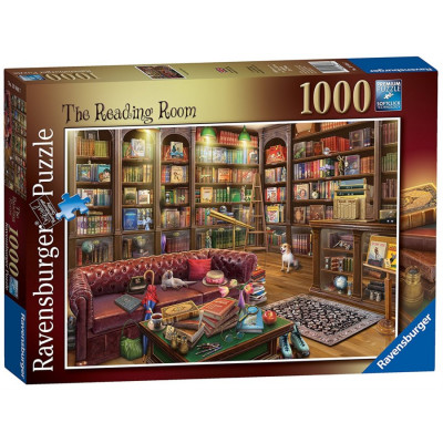 RAVENSBURGER Puzzle Knihovna 1000 dílků