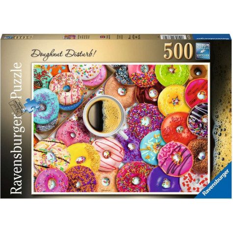 RAVENSBURGER Puzzle Doughnut Disturb! 500 dílků ~ 1