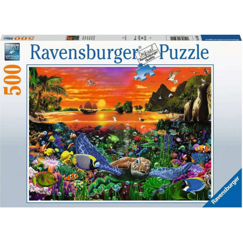 RAVENSBURGER Puzzle Útes 500 dílků ~ 1