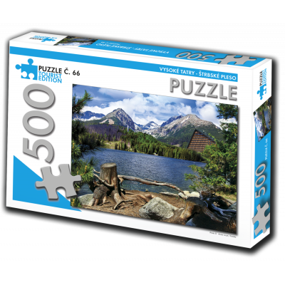 TOURIST EDITION Puzzle Vysoké Tatry, Štrbské pleso 500 dílků (č.66)