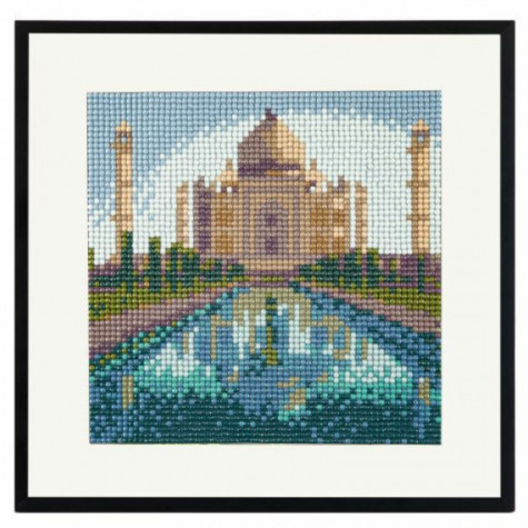 CRAFT ID Diamantové malování 20x20cm - Taj Mahal ~ 3