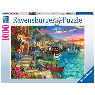 RAVENSBURGER Puzzle Grandiózní Řecko 1000 dílků