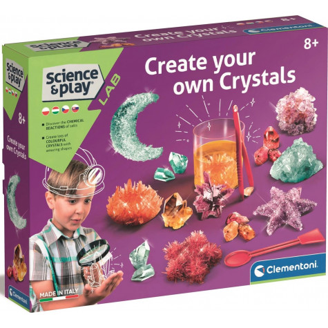 CLEMENTONI Science&Play Laboratoř: Vytvoř si vlastní krystaly ~ 1