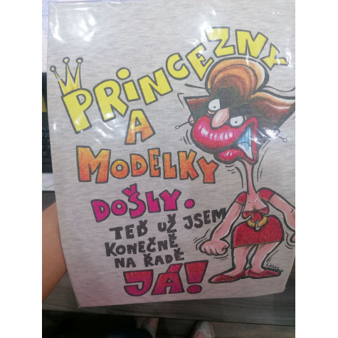 2.JAKOST Noční košile - Princezny a modelky - XXL ~ 2