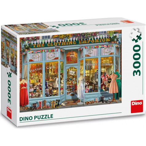 Dino Puzzle Butik 3000 dílků ~ 1