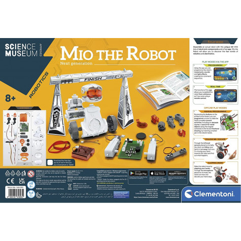 CLEMENTONI Science&Play Techno Logic Robot Mio - nová generace ~ 10