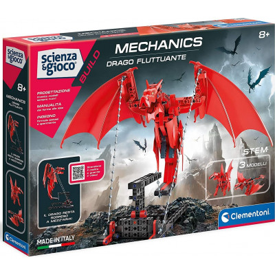 CLEMENTONI Science&Play Mechanická laboratoř 3v1 Vznášející se drak