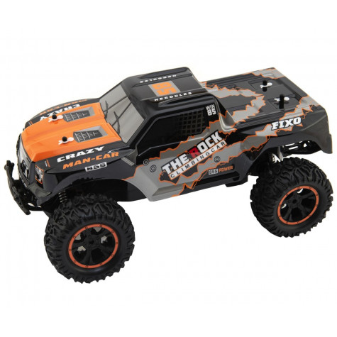 Auto RC terénní oranžové 39cm plast 2,4GHz na baterie + dobíjecí pack ~ 4